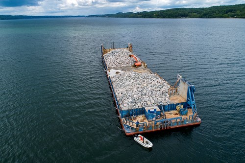 Stenpram, Vejle Fjord